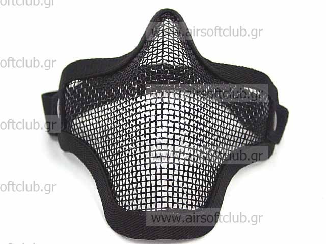 TMC Strike Steel Half Face Mask (Black)
